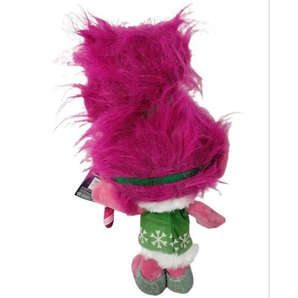 DreamWorks Trolls Poppy Holiday Porch Greeter 20 in Christmas 2022 Pink Plush - Picture 2 of 6